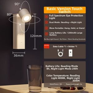 Philips | Chargeable Induction Cool Eye-Protecting Portable Night Light