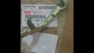 แป๊บน้ำเทอร์โบ ISUZU TFR07-DMAX07 8-98011-902-0 แท้ๆ เบิกศูนย์/RTBKP