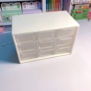Hộp nhựa đa năng 9 ngăn C67 đựng đồ siêu xinh kệ 9 ngăn đựng đồ mini TTNTC67