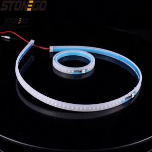 LED Car Door Opening Warning Light Strip 120cm Atmosphere Decor Ambient Lamp Safety Auto Accessory