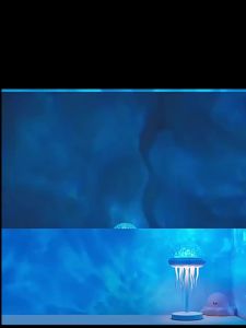 Jellyfish Wave Projector with Remote Control and USB Powered Ripple Projector Suitable for Jellyfish in Childrens Bedrooms