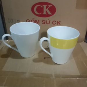 Ly Sứ Trắng CK  Cao Cấp Dung Tích 390 ML