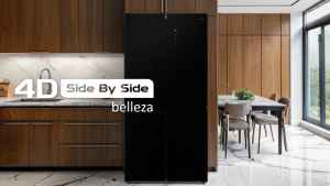 POLYTRON Kulkas New Belleza Inverter 4 Pintu Multidoor Side by Side - PRS 561X