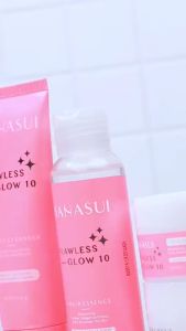 Paket Hanasui Double Expert Glow Better Set 4 pcs + Power Bright Expert Serum