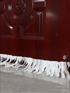 Door Gap Sealing Strip Adjustable Brush Design for Wind and Insect Proof