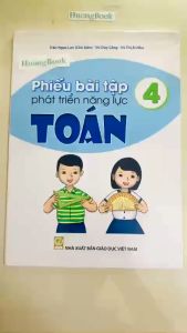 Sách - Phiếu bài tập phát triển năng lực Toán lớp 4 (BT)