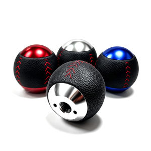Anti Slip Car Gear Shift Knob Stick Shifter Lever Head Fit for Honad Civic Accord CR-V with M10×1.5 Shift Lever