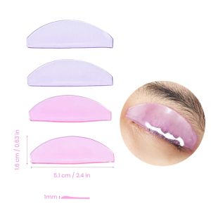 PERMANIA 2PC Silicone Lash Perm Pads Softening Lifting Lashes Rod Shield Self-Adhesive 3D Eyelash Curler Accessories Makeup Tool