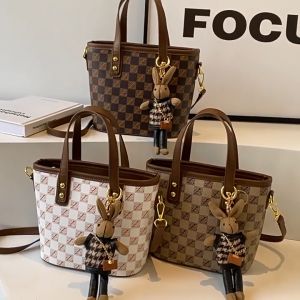 Túi nữ xách tay túi đeo chéo thời trang hot nhất hiện nay tặng kem móc treo thỏ dễ thương Thanhthushop68 914