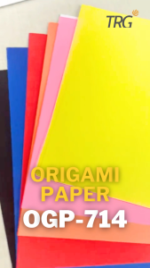 TRG Kertas Lipat OGP-714 Ukuran 10x10 12x12 14x14 16x16 18x18 20x20 - Origami Paper 1 Pak Isi 50 Lembar TRG