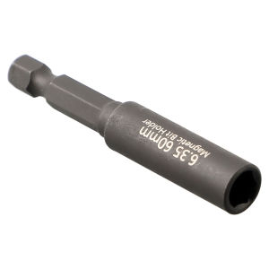 5/1pcs Magnetic Extension Screwdrivers Bit Holder Black 60MM/1/4" Handle Extended Connecting Rust Durable Tool Accessories