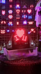 stoplam runing mio m3 / mio s/ mio z dengan delapan mode kedipan otomatis motif l love u