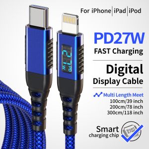 USB C to Lightning Cable  6FT [MFi Certified] 27W For iPhone Fast Charger Cord for iPhone 14/13/12/11/XS/XR/X/8/iPad