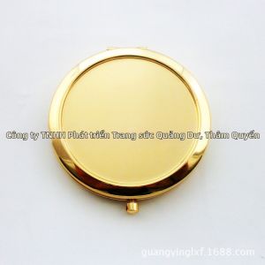 Gương Trang Điểm Thời Trang Mạ Vàng Cao Cấp Phổ Biến