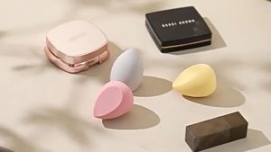 Makeup Sponge Holder Eco-Friendly Silicone Multi-hole Beauty Blender Storage Case Travel Protable Cosmetic Puff Holder Box Dust Proof Organizer