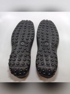 Sol Sepatu  Outsole Casual Slip On Pantofel Pria TPR Size 38 s/d 43 - Shoes Euro Hitam