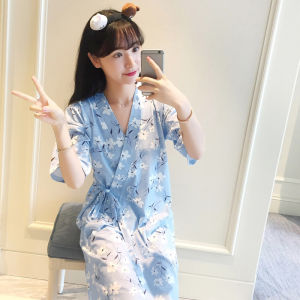 Cute Light Kimono Robe Womens Sleepwear