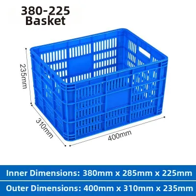 AYIJIE | Hollow Plastic Logistic Box for Vegetables and Fruits PE