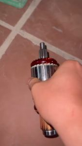 Ruột đề lắp cho đề xe ô tô HUYNDAI 35 tấn 13 then lắp cho các loại khởi động hàn quốc 24v 6D17