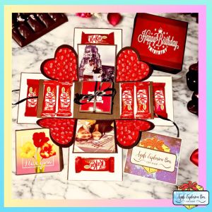 chocolate Affordable / EXPLOSION BOX CHOCOLATE / BF & GF GIFT SURPRISED