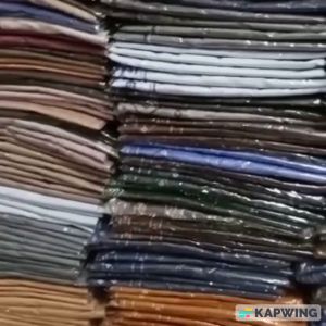 Baju Koko Muslim Pria Lengan Panjang Warna Marun Navy Hitam Cokelat Biru Abu Maroon Coklat Susu