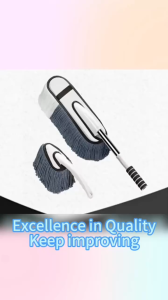 Removable Telescopic Car Wax Drag Nano Fiber Car Wash Brush Car Dusting Tool Car Mop Wax Dash Duster Exterior Interior Cleaning Kit (Premium Car Duster 1 Pcs Set)
