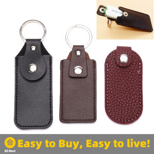 【Fast Shipping】 USB Case Protective Bag Portable Pocket Leather Key Ring for Usb Flash Drive Pouch Storage