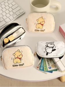 Cute Cartoon Pachat Dog Wallet Womens Compact Large Capacity Convenient Ultra-Thin Small Driving License Coin Purse