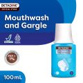 Jual Betadine Obat Kumur Mouthwash & antiseptik gorgle and mouth wash 190ml / 100ml ( Betadine Kumur ) / Obat Kumur Sariwan & Bau Mulut Murah Betadin cair kumur. 