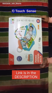 Piano Gym Rack Matras Tidur Bayi Playmat Mainan Edukasi Musik Bayi Multifungsi Melatih Motorik Sensorik dan Stimulasi Tumbuh Kembang Anak Sejak Dini