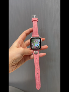 Vintage Fashion Camellia Denim strap for iWatch Band 41/45 40/44 46mm Colorful Loop for iWatch10 9 87 6 54se