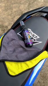 SEMI NANO CERAMIC COATING PENGKILAP BODY DAN KACA MOTOR DAN MOBIL