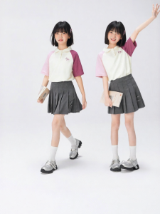 zosee | Girls Summer T-shirt and Skirt Set