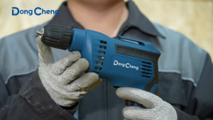 Máy Khoan Điện Cầm Tay DongCheng DJZ10-10 460W 10mm Có Đảo Chiều - Máy Khoan Gỗ Khoan Sắt Chính Hãng