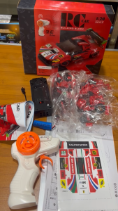 MIRACLE ONLINE SHOP Mainan Anak Mobil Remot Kontrol RC Car Building Blocks 2.4Ghz Scala 1:20