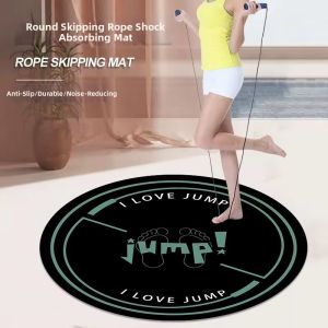 Circular Non-slip Shock-absorbing Silent Exercise Mat