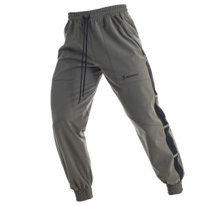 Mens Training Pants Barbro Breathable Woven Quick Dry Fitness Casual Trousers Comfortable Loose Fit Sportswear