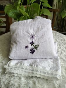 Mukena Parasut Terusan Putih Best Seller