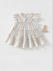 Usbettas | Summer Cotton Dress for Baby Girl