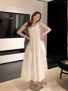 CHOUXIE | Đầm Trắng Phong Cách Hàn Quốc Độc Đáo Kiểu Pháp Mùa Hè