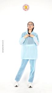 Elephant Brand Jas Hujan Jaket Celana Midi