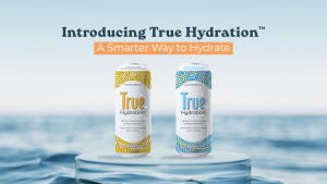 True Hydration™ Hydration Drink - Unsweetened Lemon (12 x 320ml) | Electrolyte Drink | 0 Sodium | 0 Sugar