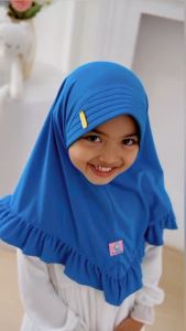 Hijab anak instan bergo anak jilbab nahla bergo premium jersey korea