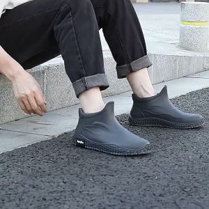 Santai Tabung Rendah Sepatu Boots Pria Import Premium Bots Premium Quality Fashion Boot Terkini Korean Style Sneakers Mengatur Dingin