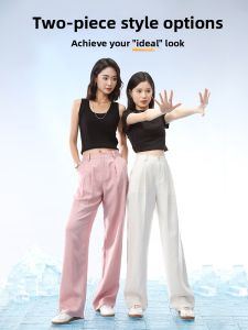HIPPIE MISS | Boho Girls Leisure Wide Leg Tencel Linen Trousers