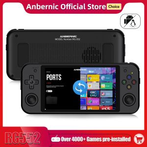 ANBERNIC RG552 Handheld Android System Game Console High Speed EMMC 5.1 16G Linux System Built-in 6400 mAh Battery 5.36 Inch IPS