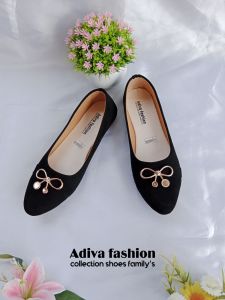 ADIVA A-014 flat shoes wanita terbaru 2025 sepatu balet modern sepatu flat shoes termurah terlaris slip on & mules sepatubkaret sepatu kerja dewasa sepatu sekolah