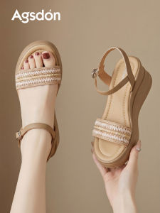 Agsdon | New Summer High Heel Wedges Sandals