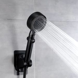 HW019- Shower Phone Bathroom Bath Accessories Shower for Bathroom High Pressure Water Saving Pressurized Spa Handheld Shower