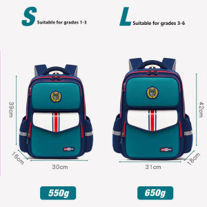 2025 New Spine Protective Kids School Bag Waterproof Backpack Large Capacity Student School Bag